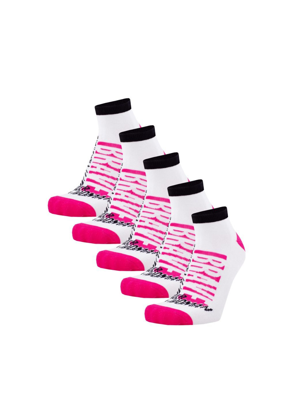 Білі набір (5 шт) жіночих шкарпеток Duna (295572438)