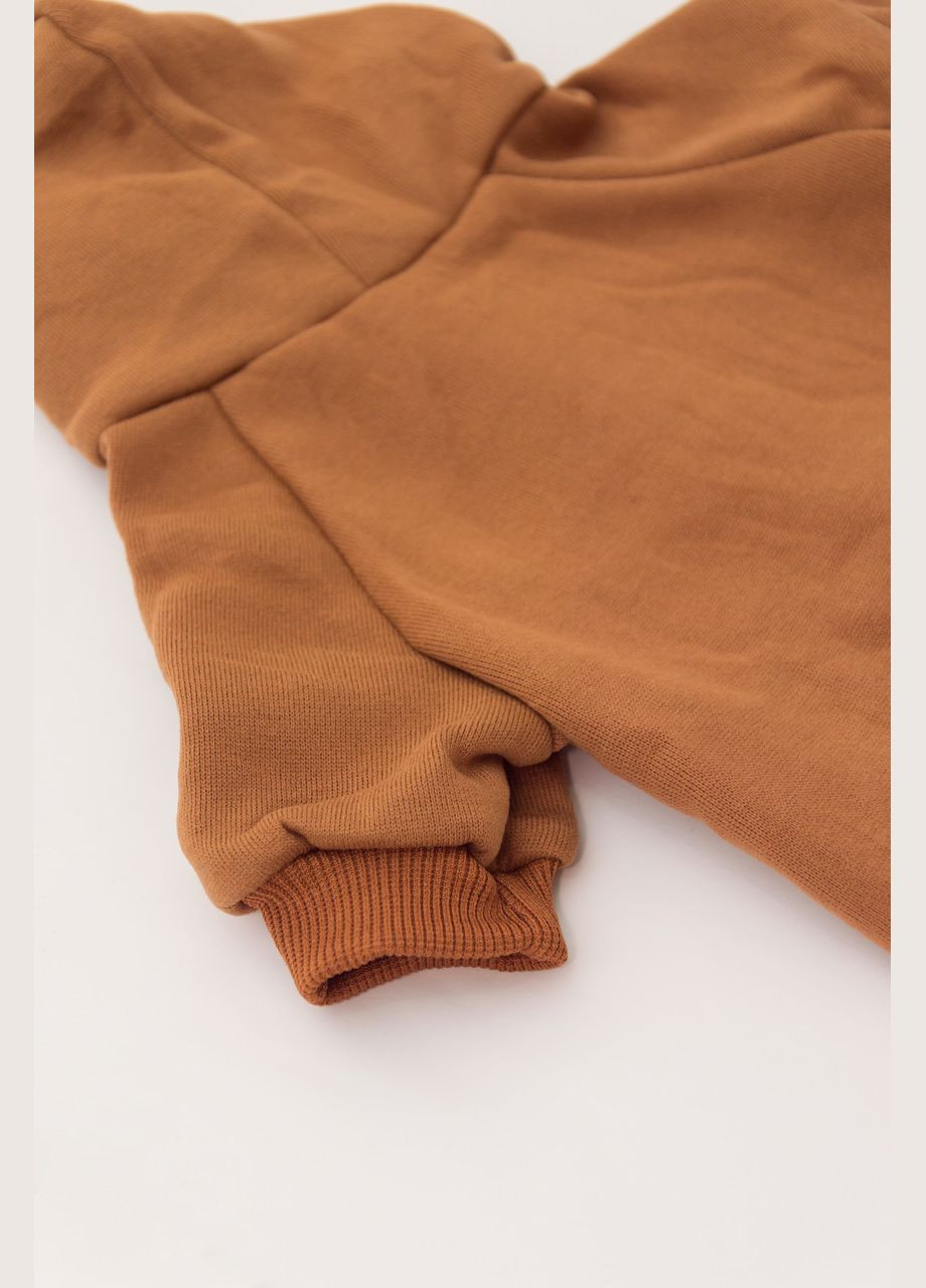 Толстовка з кишенею для котів Pet Style "Однотон" Коричнева XS No Brand - (323237525)