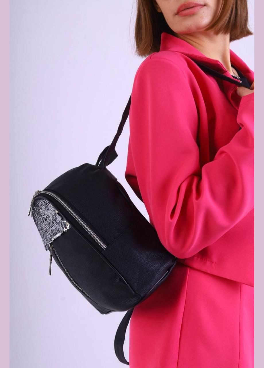 Рюкзак жіночий чорний No Brand Рюкзак для міста (340424783)