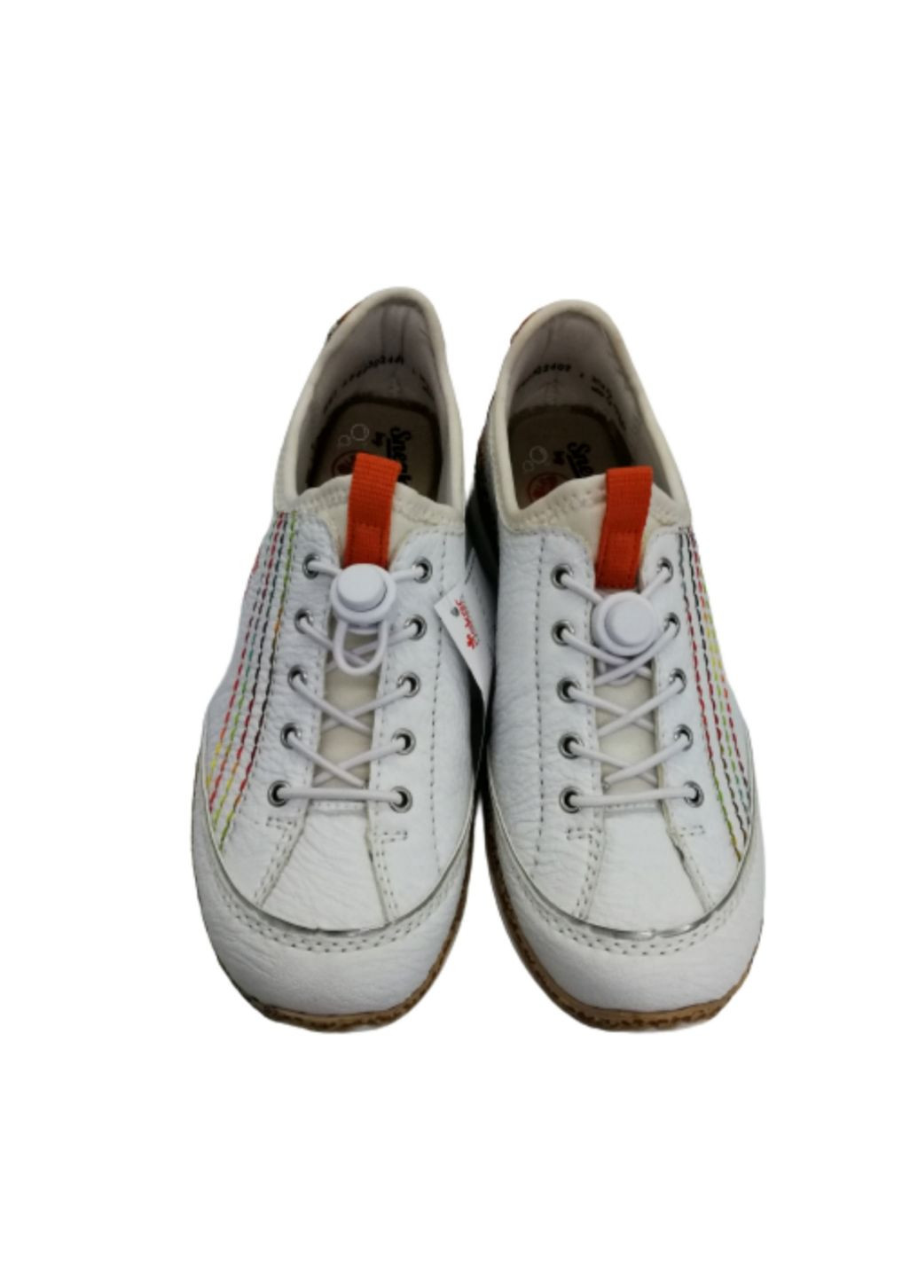 Білі всесезонні кросівки (р) екошкіра 0-1-1-n-42t-0-81 Rieker