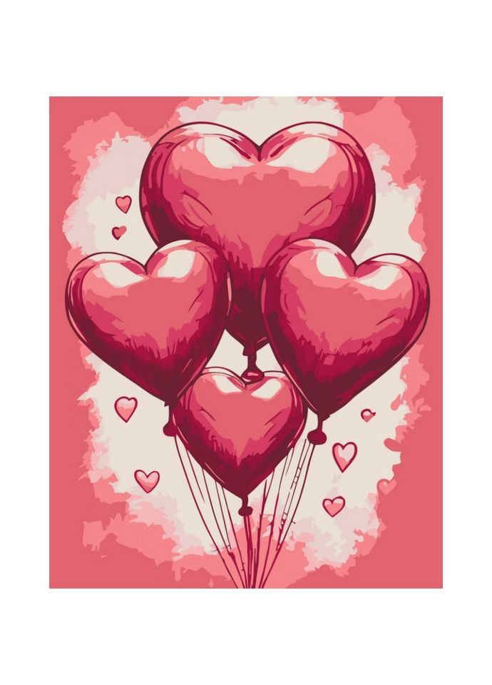 Картина за номерами "Кульки кохання" 16507-AC 40x50 см Art Craft (315388532)