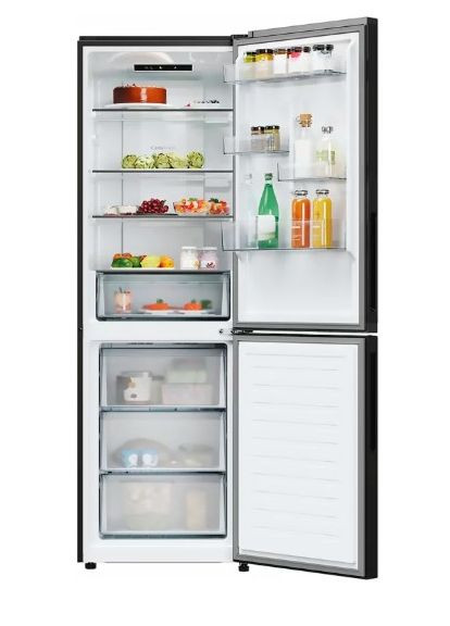 Холодильник ECN2CQTEB186 (No-Frost, 1.85 м,,чорний) Candy (367073210)