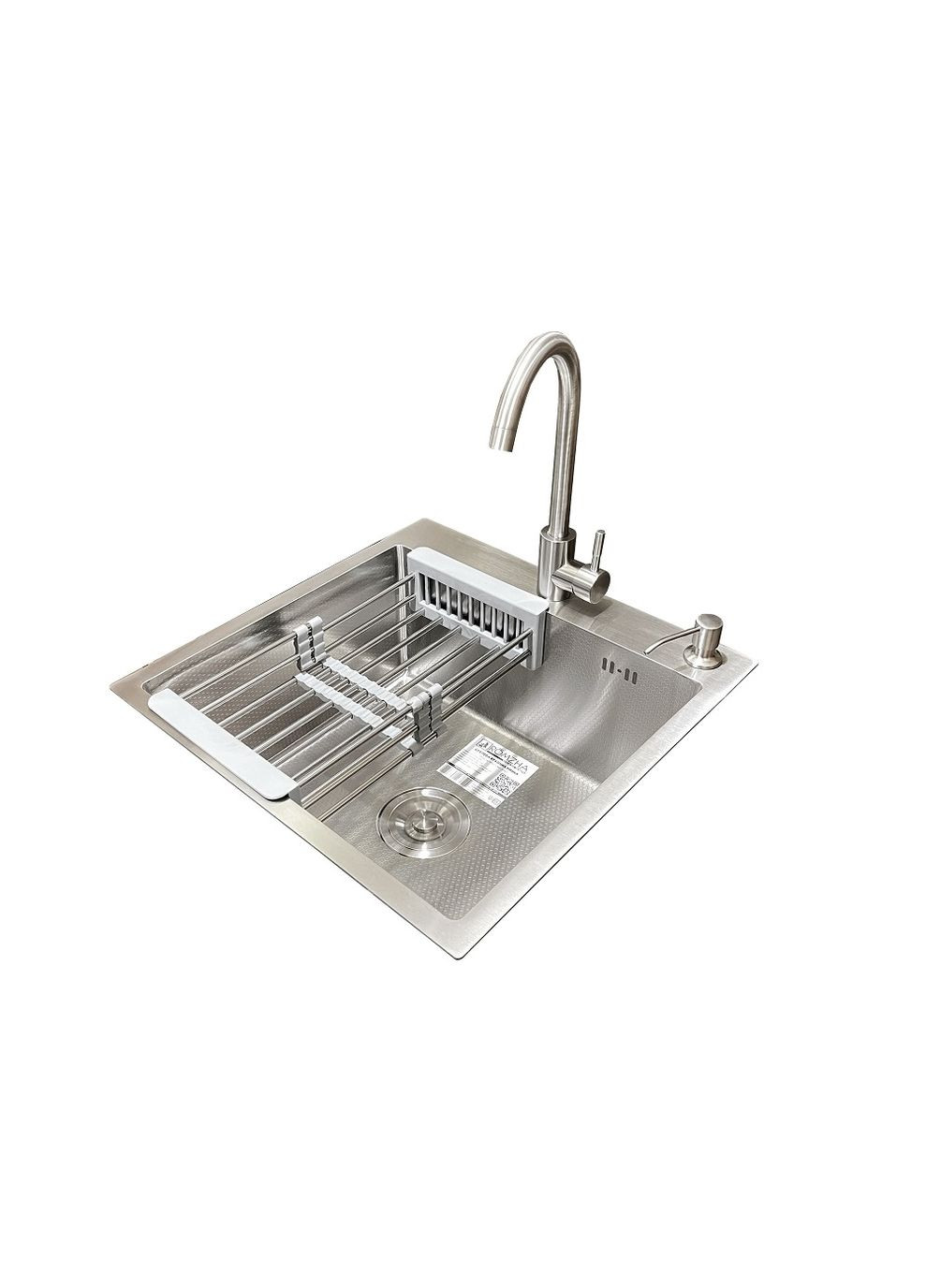 Комплект мийка + змішувач Arta Carbon U-450 (A) Romzha (351361499)