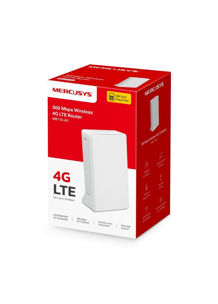 Роутер 4G LTE (MB110-4G) Mercusys (322935468)