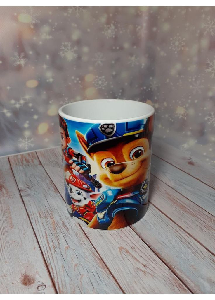 Чашка с принтом Щенячий патруль No Brand (369764848)