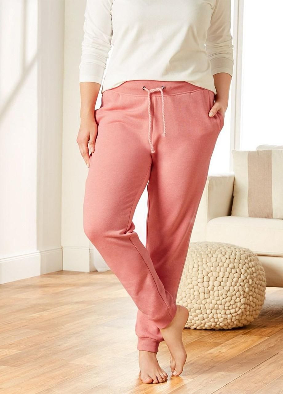 Розовые спортивные демисезонные джоггеры брюки Esmara