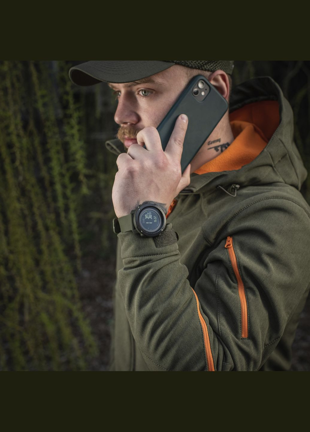 Часы тактические мультифункциональные Olive M-TAC (303261526)