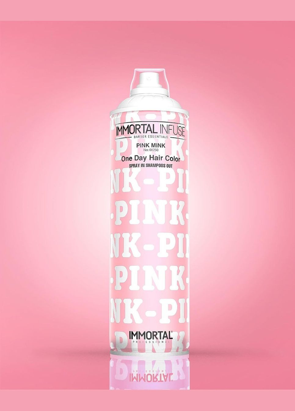 Спрей-фарба для волосся тимчасового ефекту One Day Hair Color Spray (Pink Mink) Immortal Infuse (304651214)