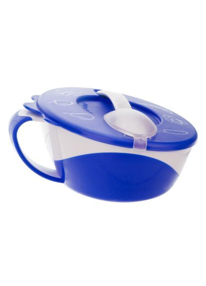Тарелка детская 350 мл Синяя (31/406_blu) Canpol Babies 350 мл Синя (366154425)
