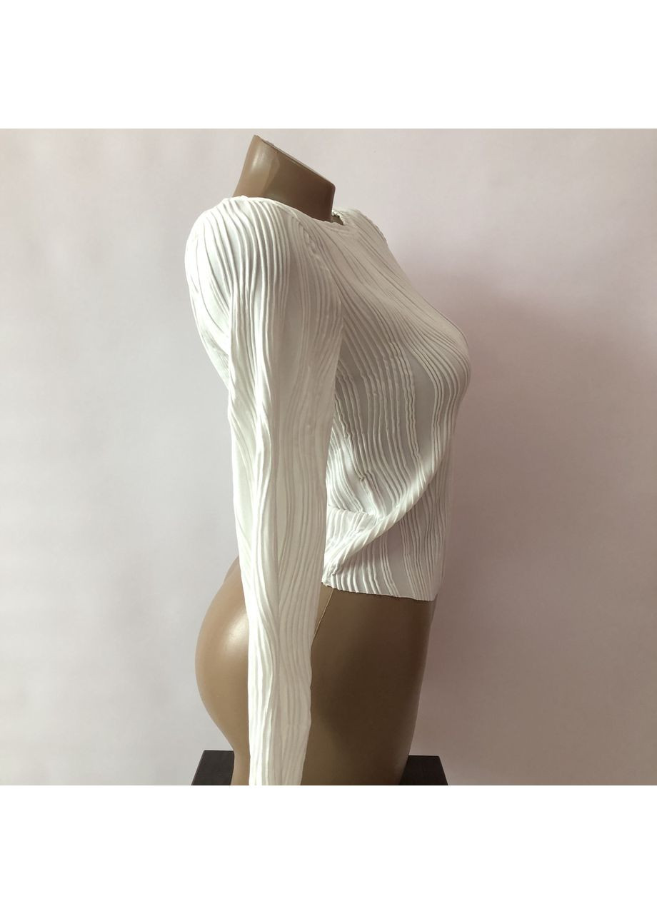 Біла жіноча кофтинка кофточка водолазка блузка (арт.10021) No Brand