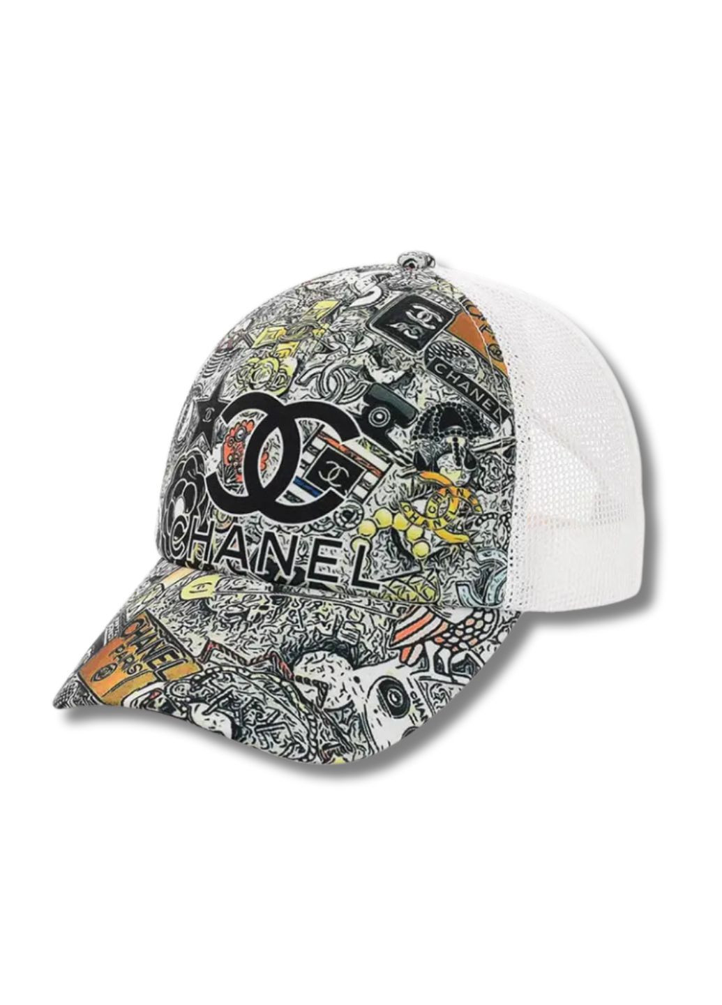 Літня кепка із сіткою D&G No Brand Кепка із сіткою та принтом (334673854)