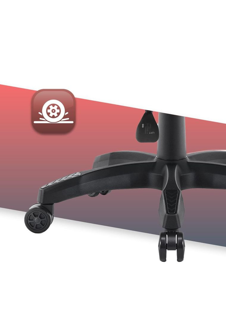 Комп'ютерне крісло Rainbow Dark тканина No Brand (347311464)