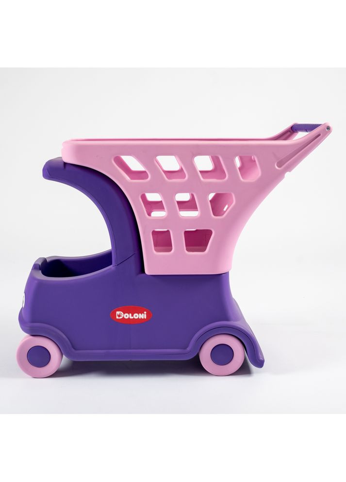 Візок для ляльок і пупсів з кошиком фіолетовий (01540/01) Doloni (365590314)