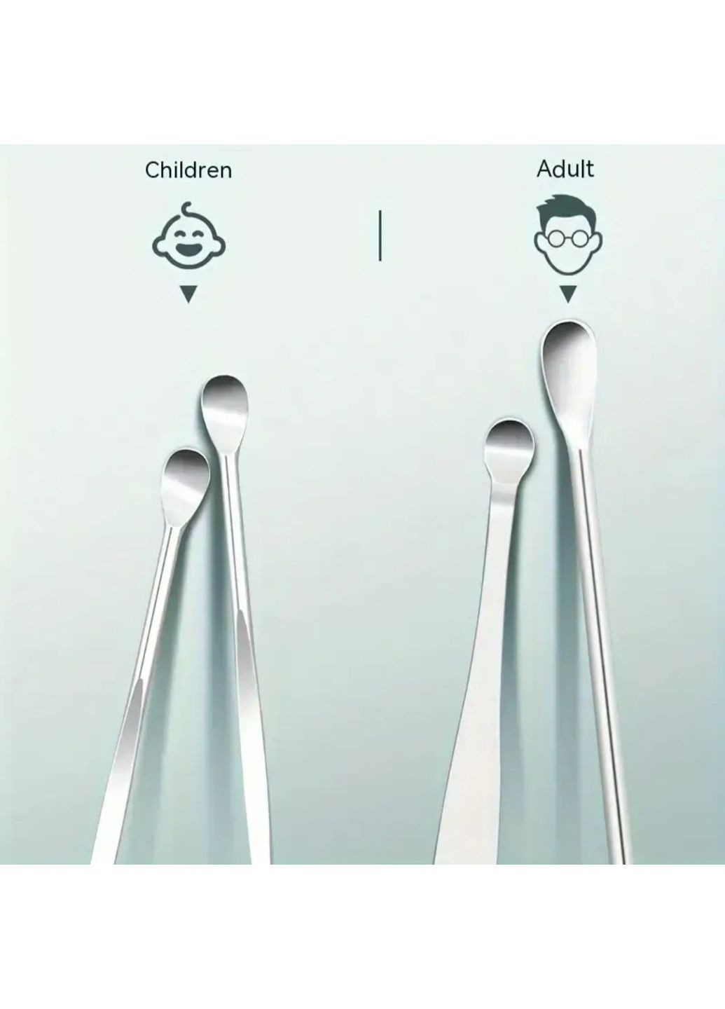 Набор для чистки ушей и удаления ушной серы из 6 инструментов. No Brand (363024755)