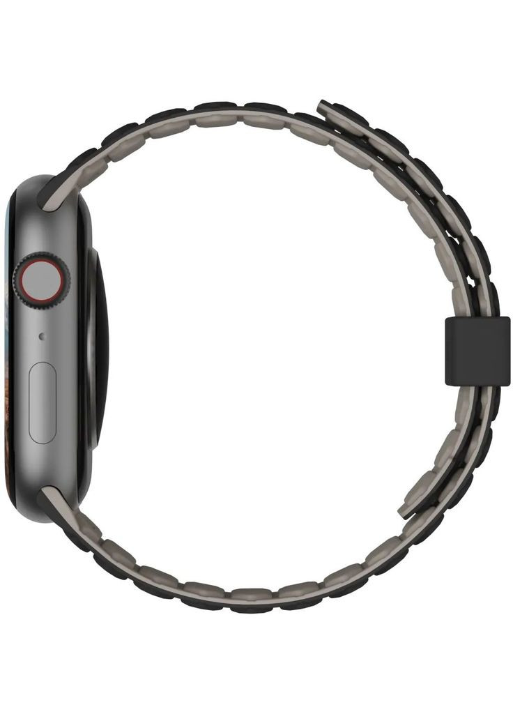 Ремінець для Apple Watch Ultra 2/Ultra-49-45-44-42mm, Pathfinder, Black/Titanium UAG (317558437)