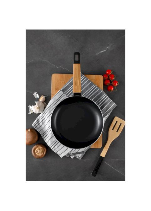 Сковорода Earth black, 24 см (BG-34623-BK) Bergner (370641473)