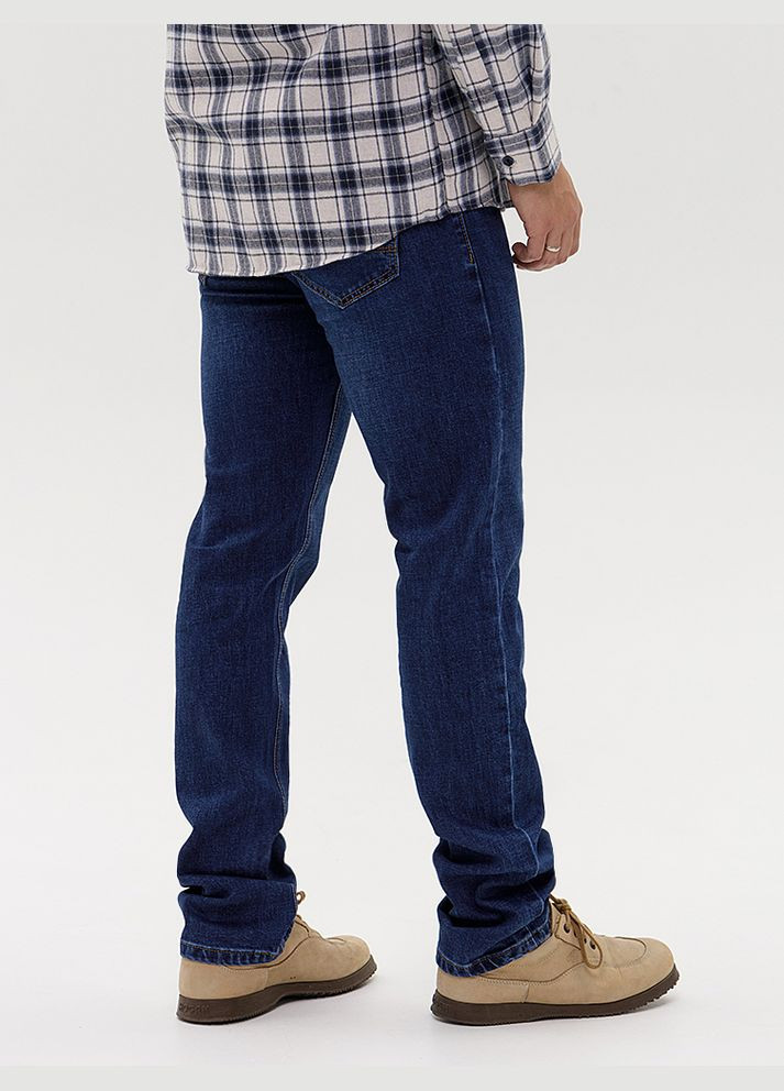 Синие демисезонные мужские джинсы регуляр цвет синий цб-00233729 FREERARS