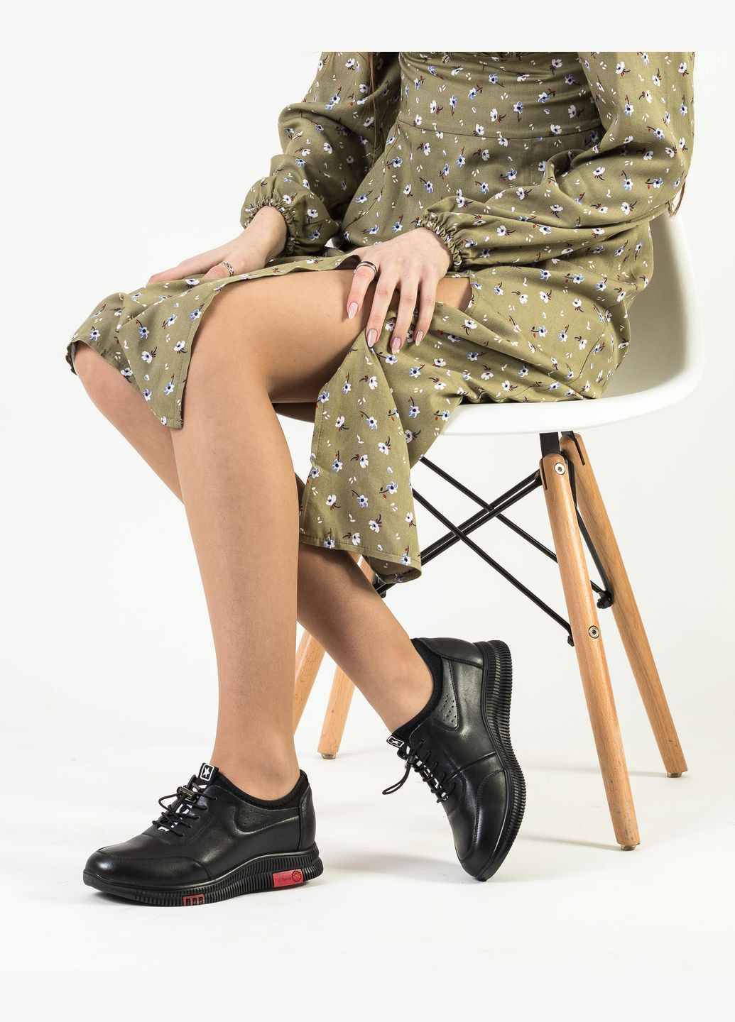 Meegocomfort Туфлі (2004Т) чорний з натуральна шкіра, китай — (328914847)