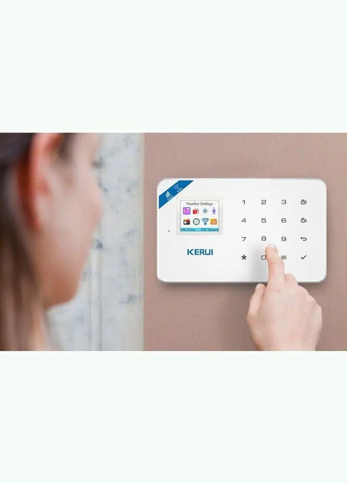 Беспроводная Wi-Fi GSM сигнализация W181 KERUI (354224342)