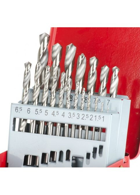 Набір свердел по металу HSS 19 шт (1.0-10.0) SD-0119 MDR Intertool (371793969)