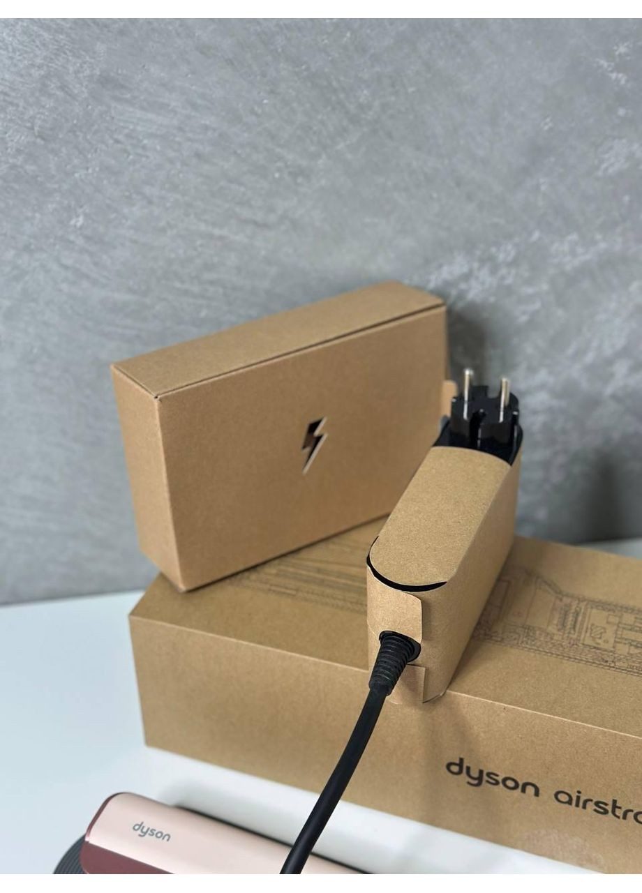 Выравниватель для волос Airstrait бордовый для сушки и выравнивания волос с ионизацией, premium copier, гарантия 12 мм Dyson (370639630)