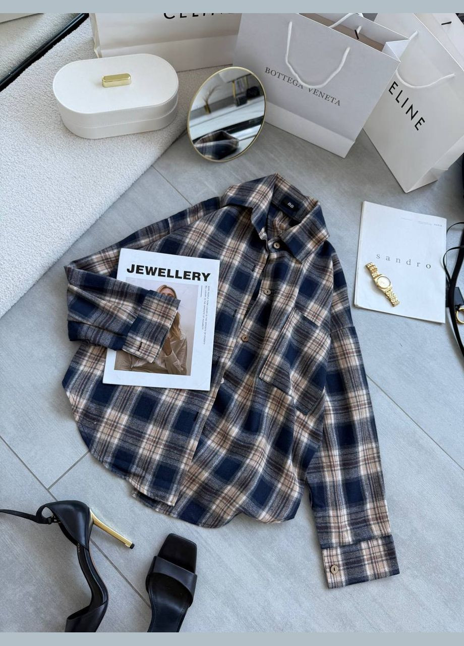 Жіноча сорочка в клітинку Гермес (348059339)