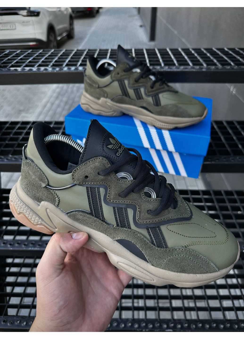 Хакі кросівки Vakko