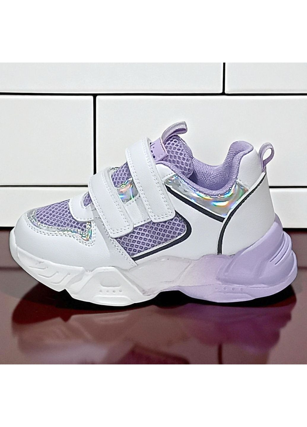 Білі всесезонні демісезонні ортопедичні кросівки для дівчинки на липучках том м Tom.M