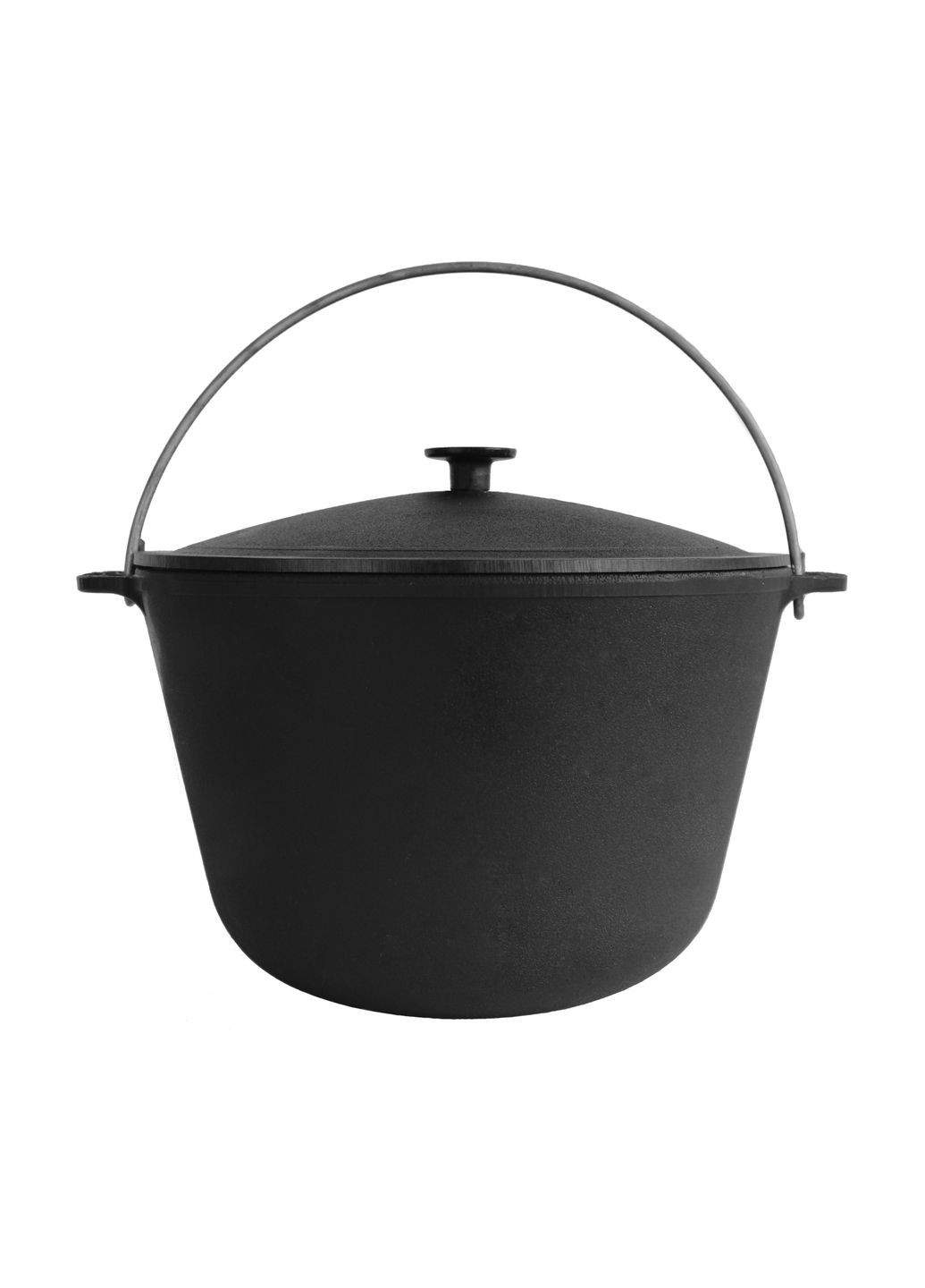 Казан чавунний туристичний з кришкою 8 л Brizoll (370619408)