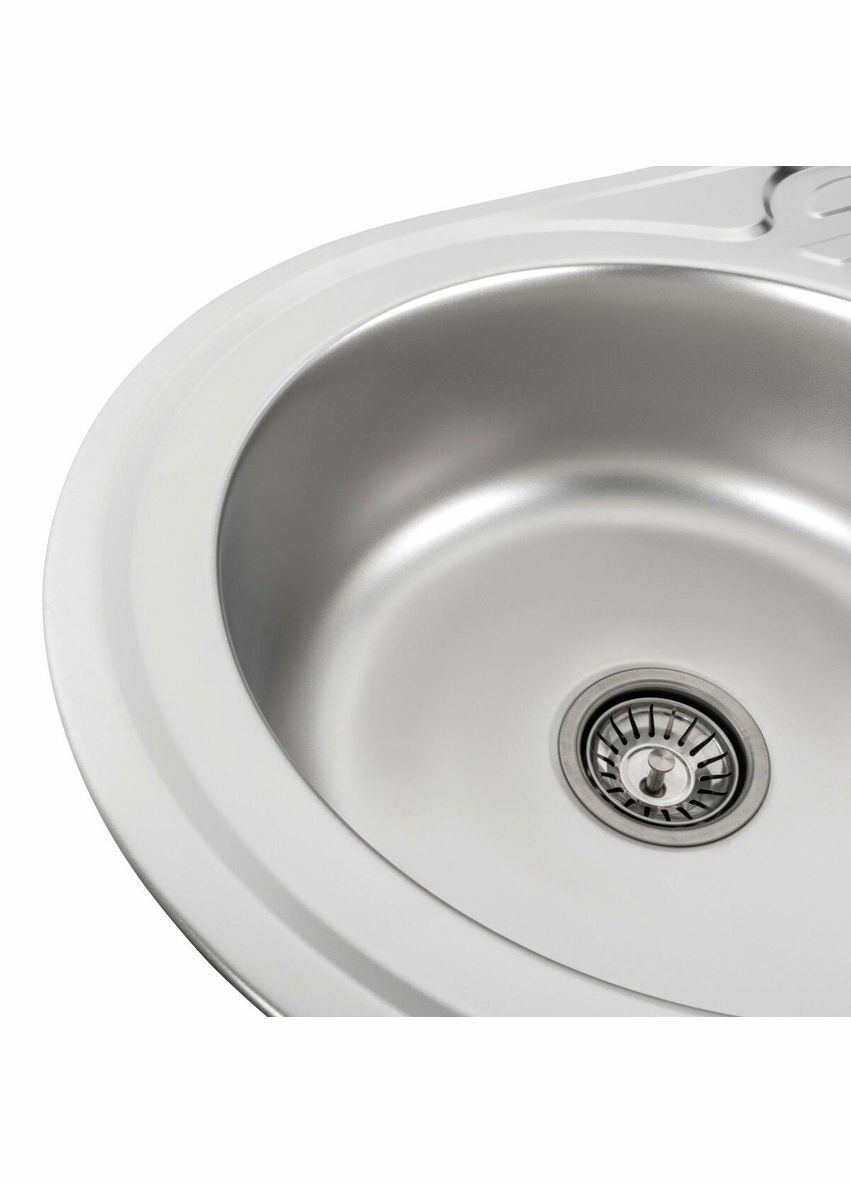 Кухонна мийка з нержавіючої сталі 7750 САТИН (0,8/180 мм) Valeso (342071505)