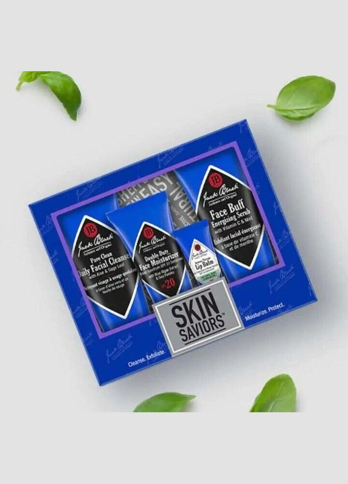 Набор средств по уходу за кожей Skin Saviors (4 предмета) Jack Black (280898709)