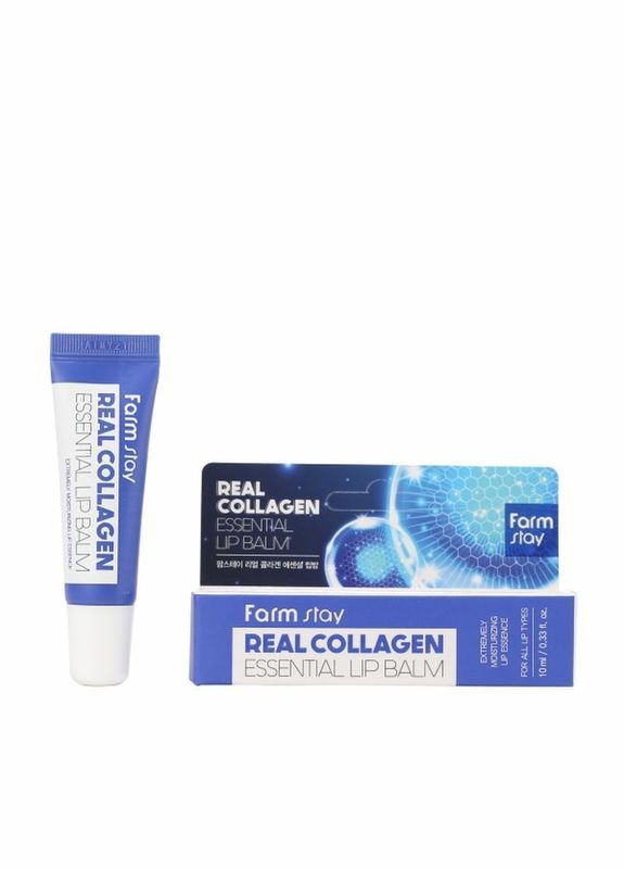 Бальзам для губ з колагеном Real Collagen Essential Lip Balm, 10 мл FarmStay (299771127)