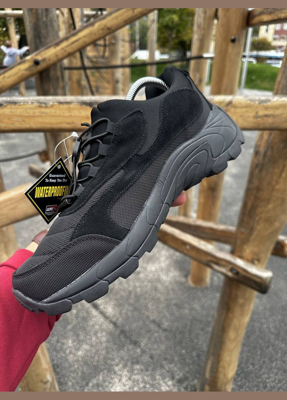 Черные демисезонные мужские кроссовки No Brand