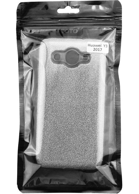 Чехолнакладка TPU Shine Case Huawei Y3 2017 Silver Toto (301509229)