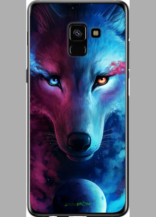Чехол на Samsung Galaxy A8 Plus 2018 A730F Арт-волк "3999t-1345-70447" Endorphone (369147623)
