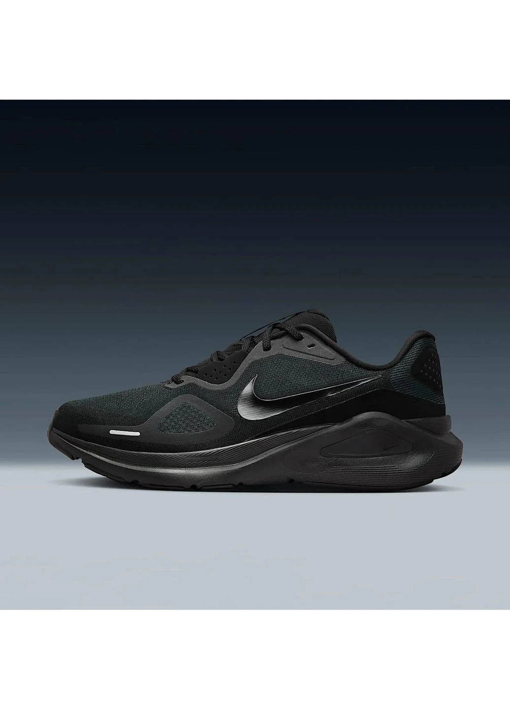 Чорні кросівки чоловічі air structure black Nike