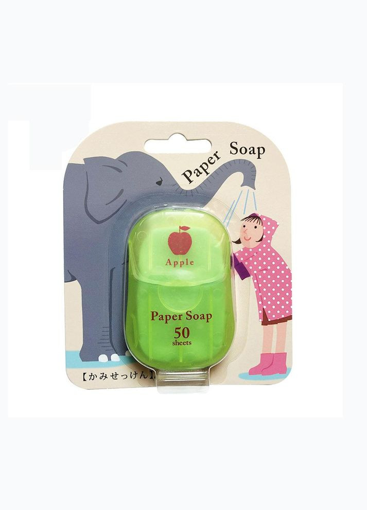 Сухое мыло с ароматом яблока 50 шт (NR0118_2) No Brand (339067171)