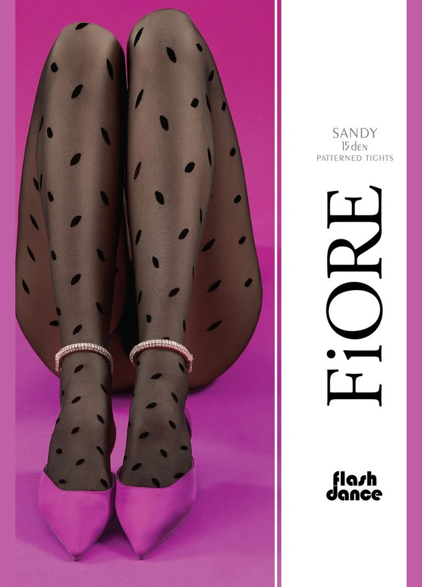 Жіночі колготки з узором Fiore (307354941)