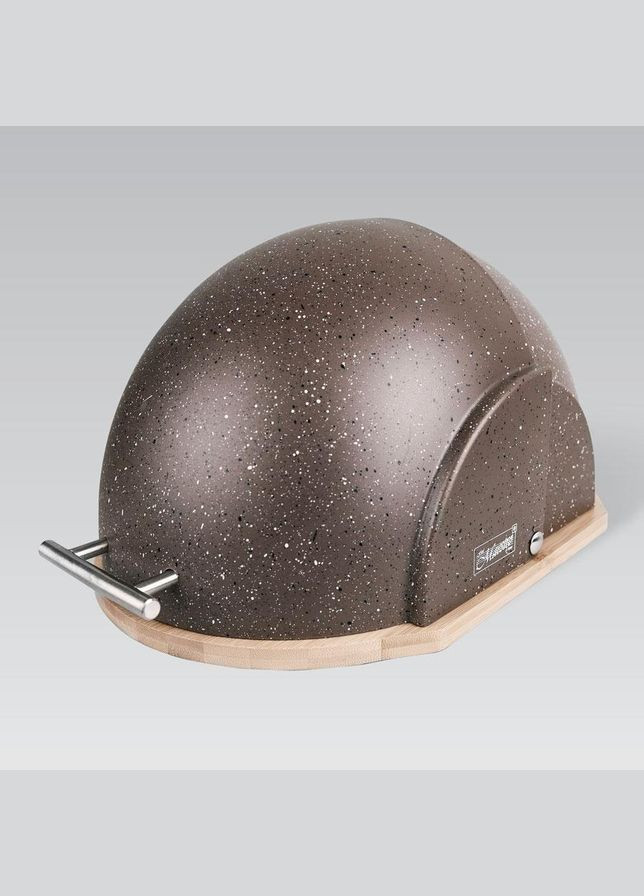 Хлібниця дерев'яна з пластиковою кришкою (MR-1678G-BROWN) Maestro (334005456)