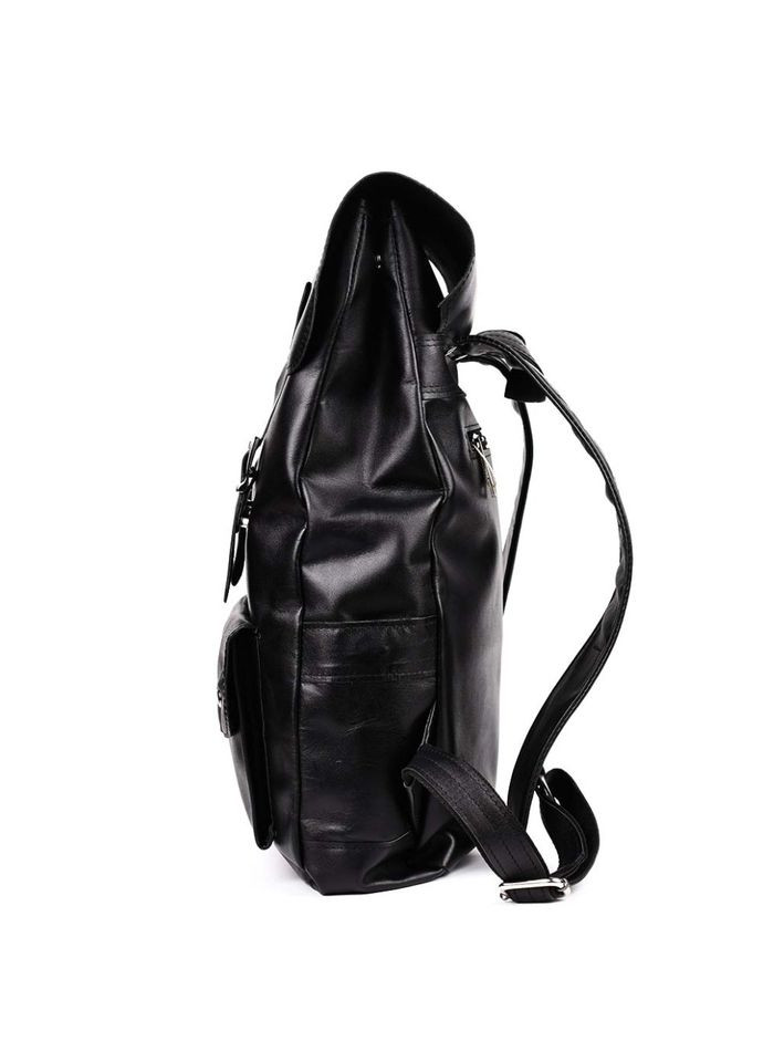 Шкіряний Рюкзак чоловічий чорний для ноутбука GA-9001-4lx TARWA (306373238)