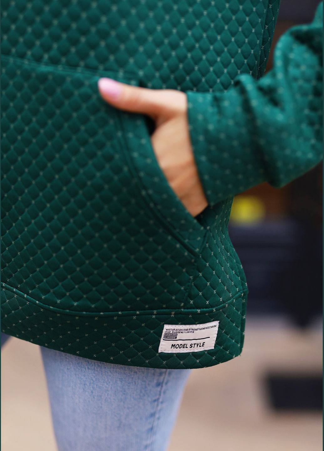 Стильний яскравий об'ємний жіночий худі INNOE Худі (304029508)