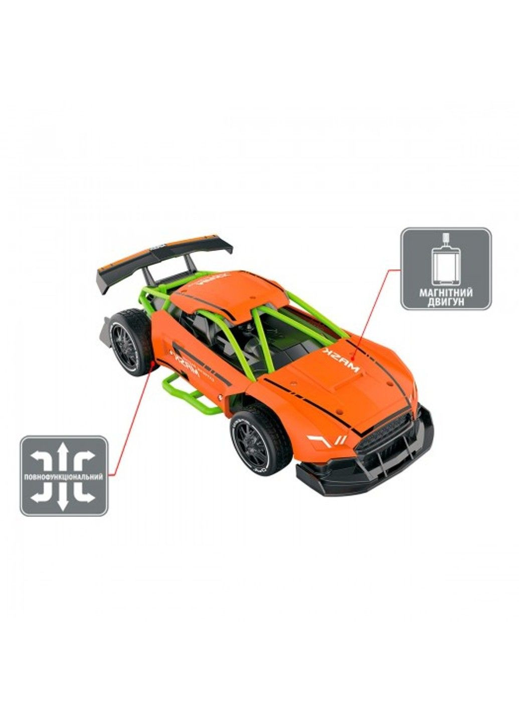 Автомобіль Speed racing drift з р/к – Bitter (оранжевий, 1:24) Sulong Toys (331296866)