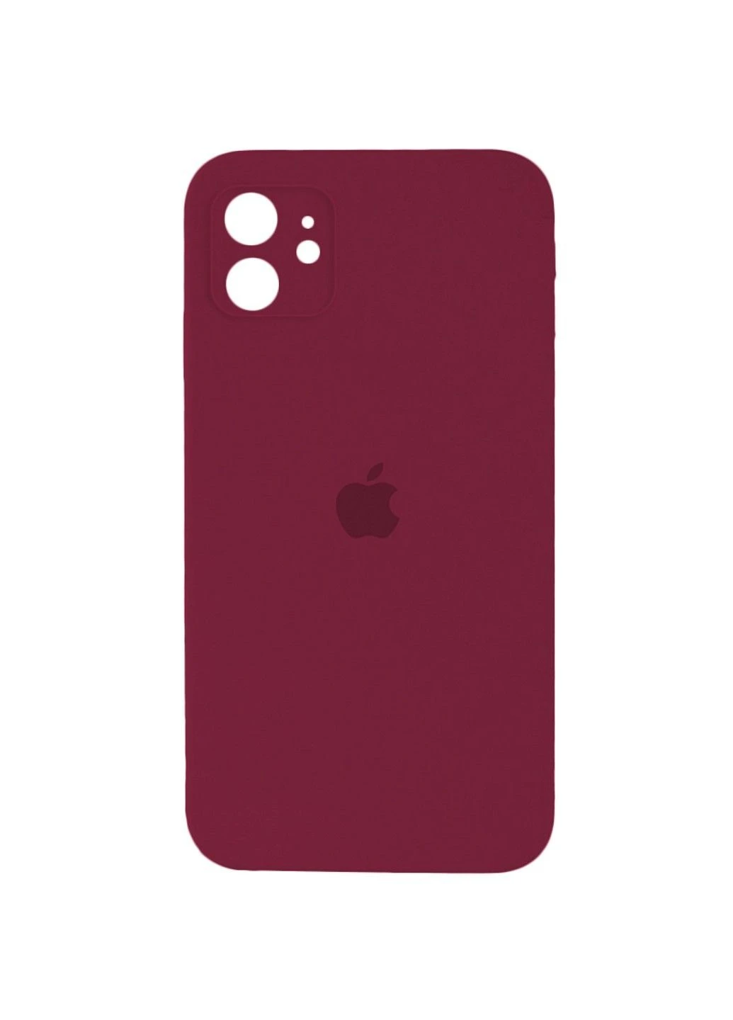 Чохол для смартфона Silicone Full Case AA Camera Protect для Apple iPhone 11 47, Plum Silicone Case (382474957)