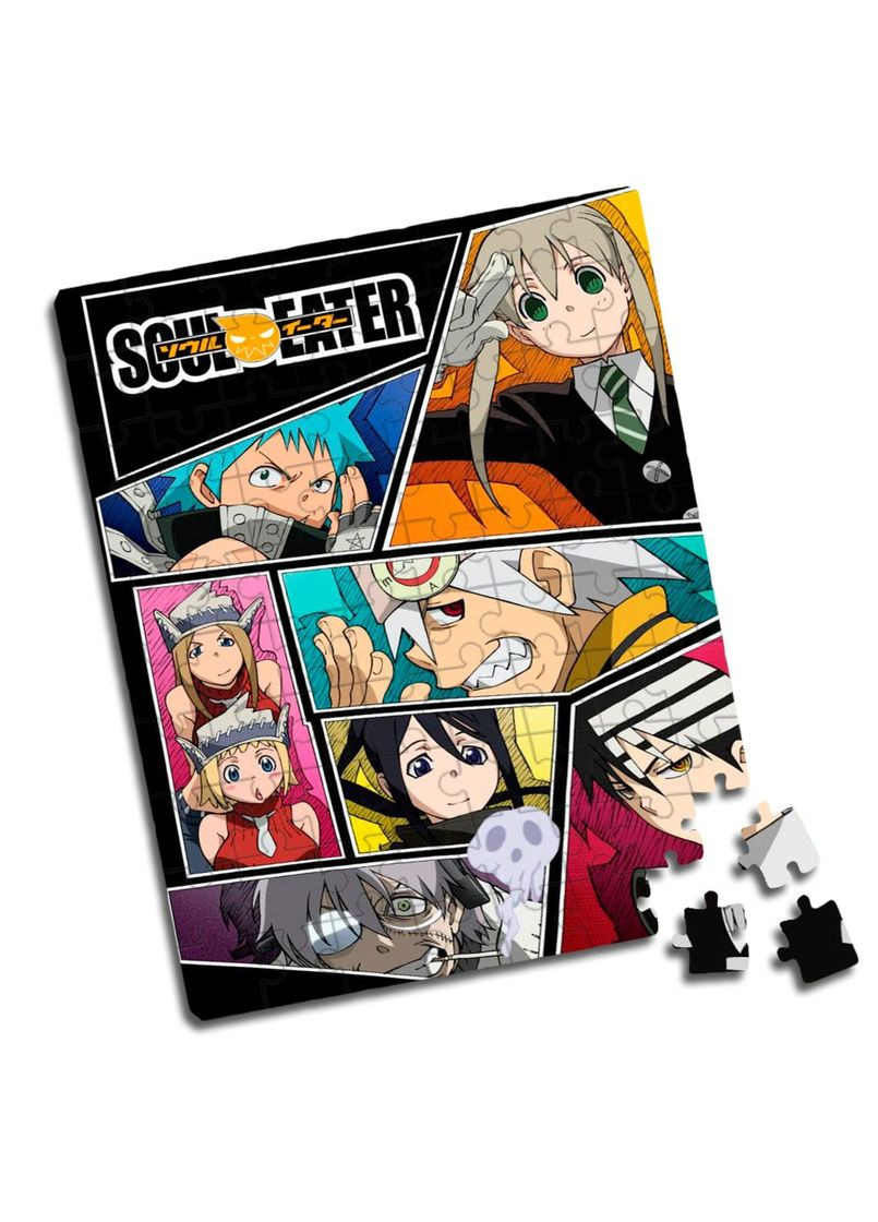 Пазл Аниме #64 A4 80 элементов No Brand (309160831)