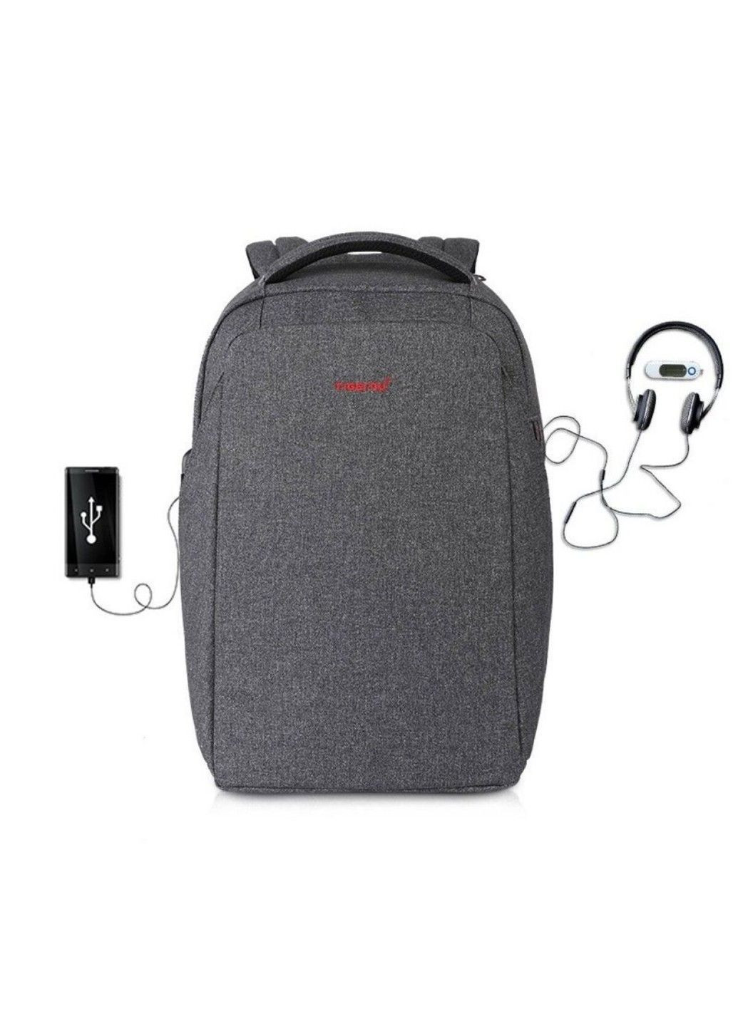 Рюкзак T-B3237U 16" Grey Tigernu (371363770)