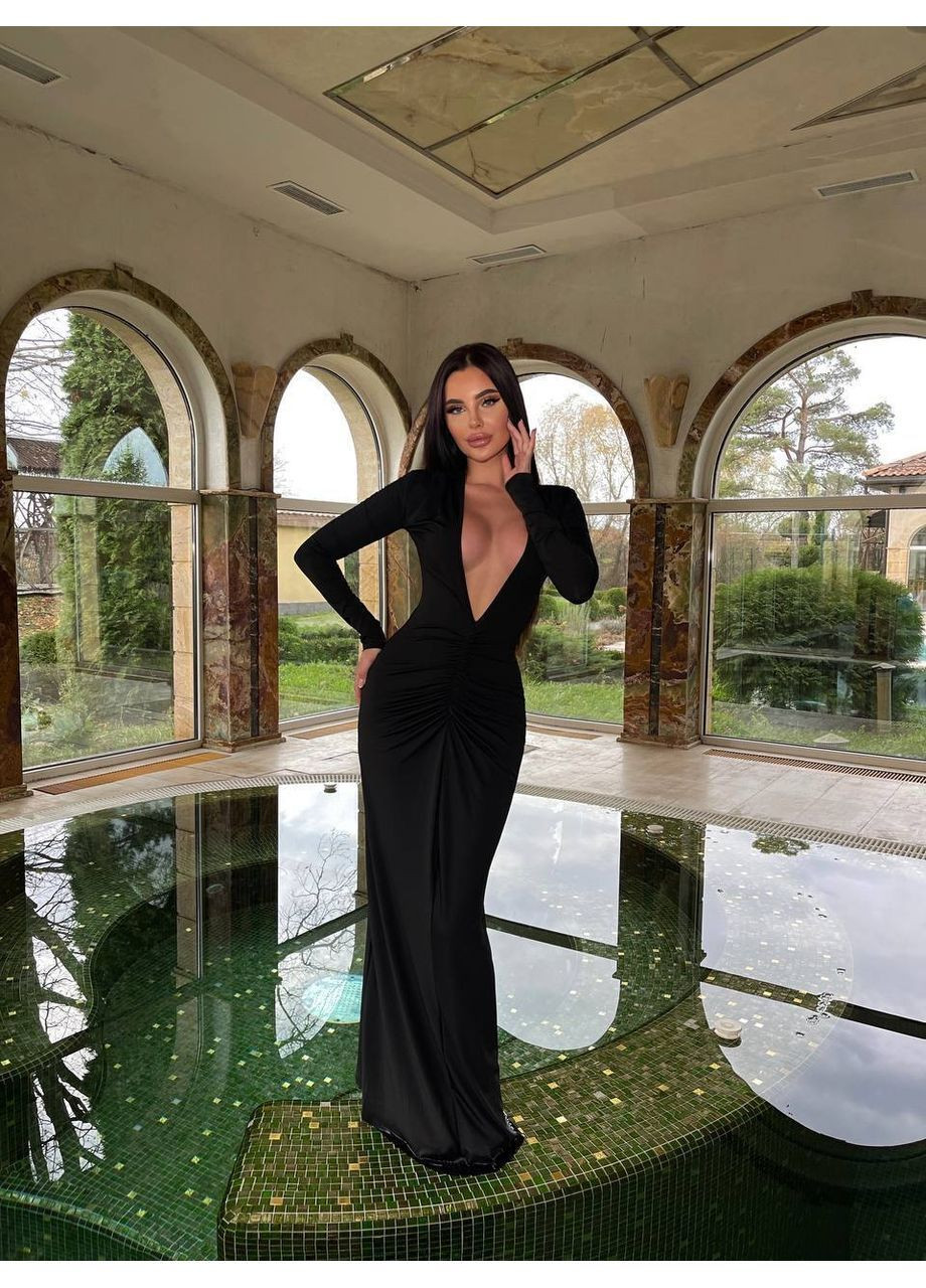 Черное вечернее платье😍 Luna