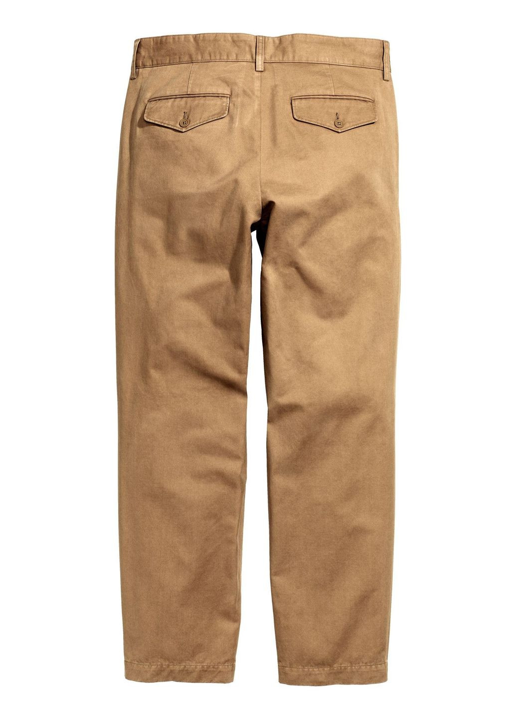 Горчичные брюки H&M