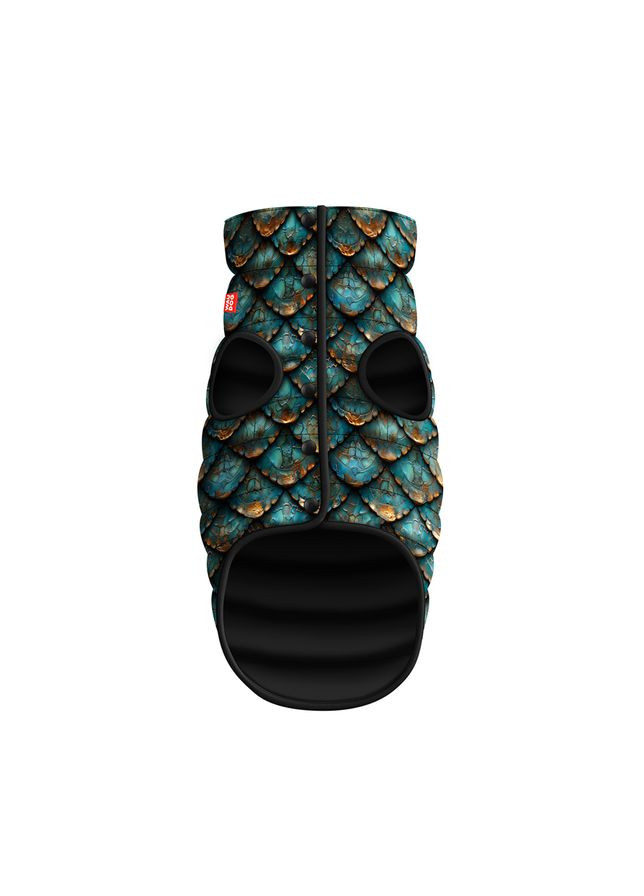 Курточка для собак Clothes, малюнок "Луска",, В 47-50 см, С 30-33 см WAUDOG (365874194)