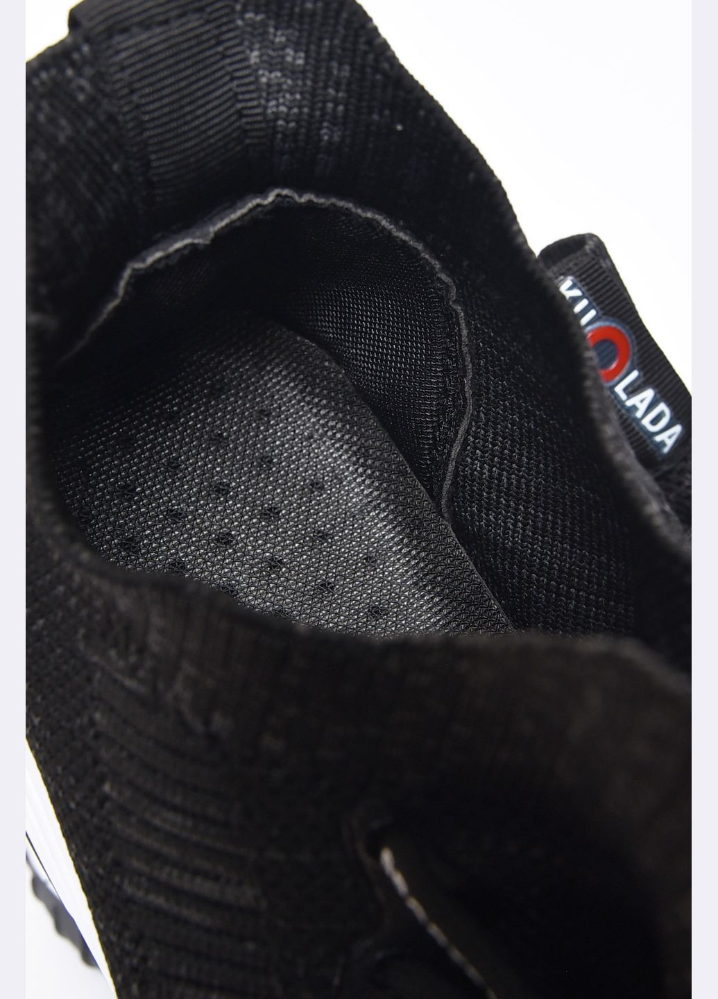Черные демисезонные кроссовки мужские черного цвета текстиль Let's Shop