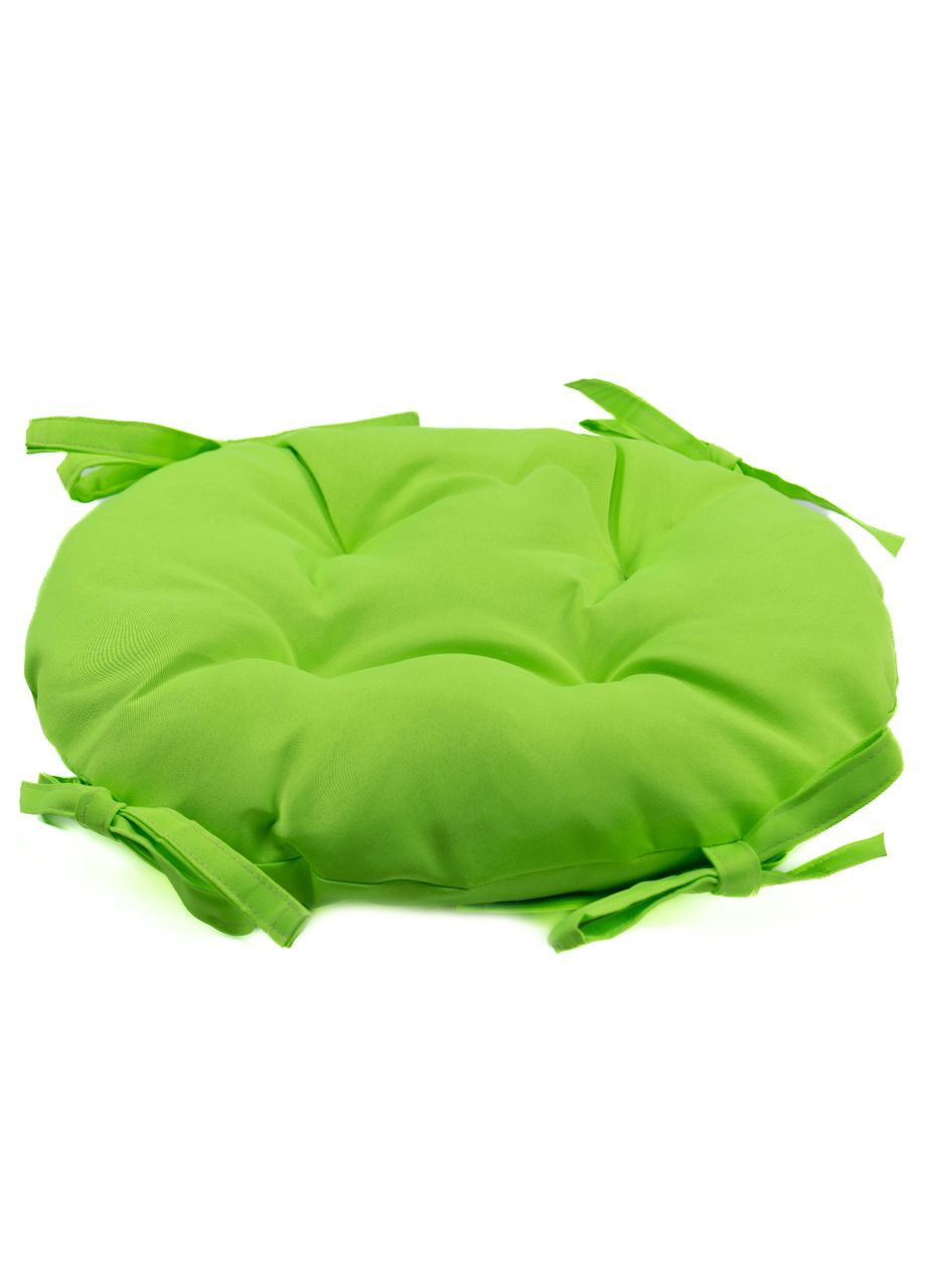 Подушка на стілець Ø см салатовий No Brand (324828809)
